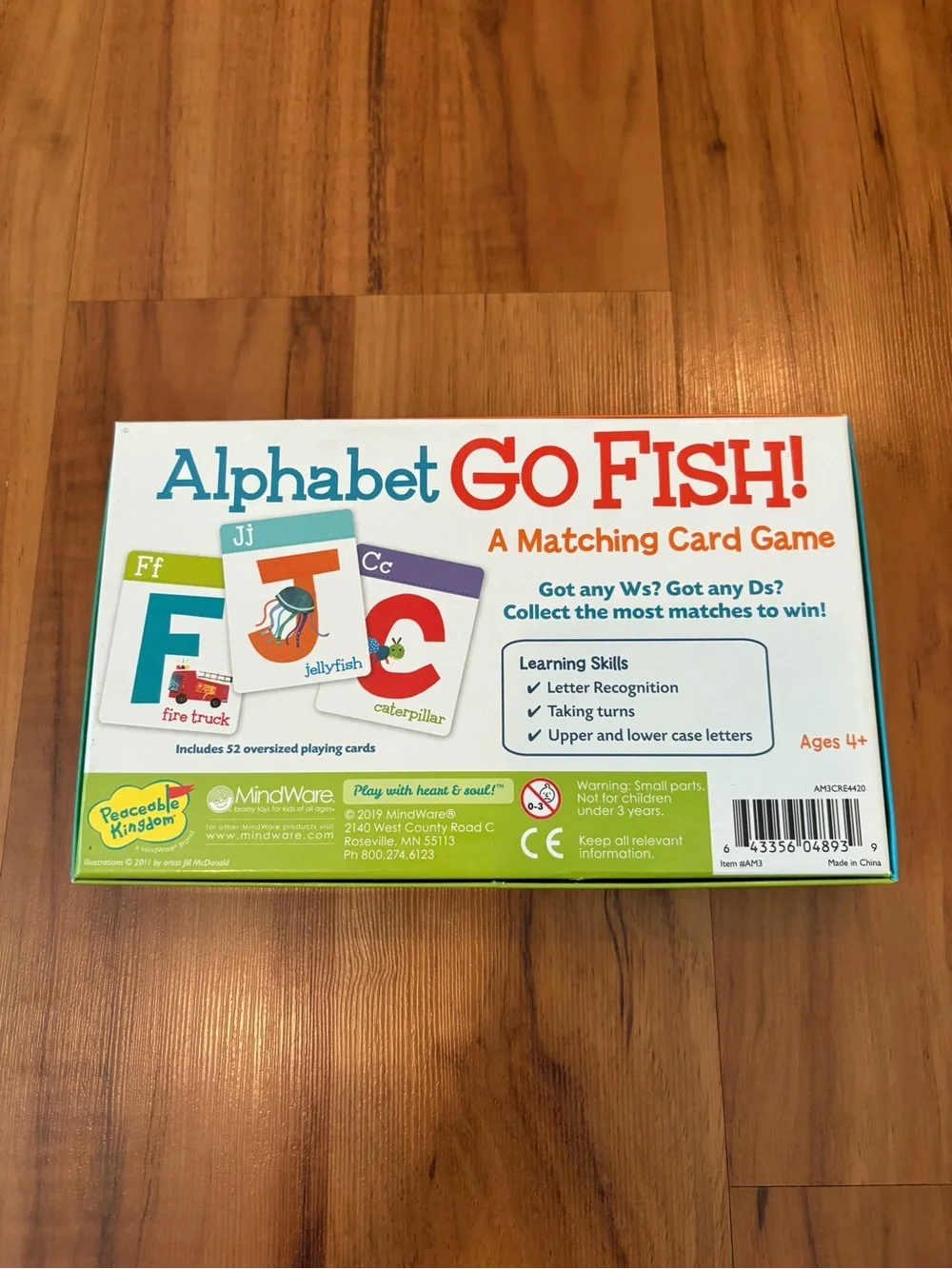 Alphabet Go Fish!  Card Game